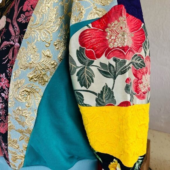 Dolce & Gabbana Quilted Embroidered Logo Iconic Sweatshirt Sweater 36 - Picture 7 of 12